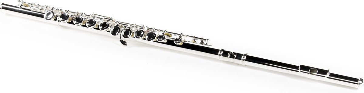 Monzani MZFL-370 Flute Japanese Nickel (Silver) - Dwarsfluit met gesloten kleppen