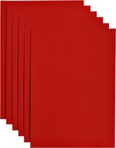 Kopieerpapier papicolor a4 100gr rood | Pak a 12 vel