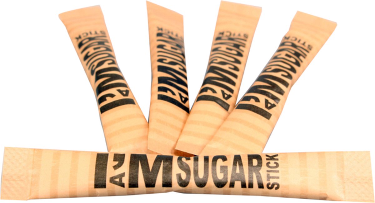 I'M Concept Stick - I'M a SUGAR - suiker - Voordeelverpakking - 8 x 500 stuks