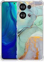 Back Cover voor OPPO Reno8 Watercolor Mix