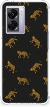 Case Anti-shock geschikt voor OPPO A77 5G | A57 5G Leopards