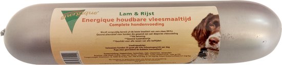 12x800 gr Energique houdbare vleesmaaltijd lam / rijst hondenvoer