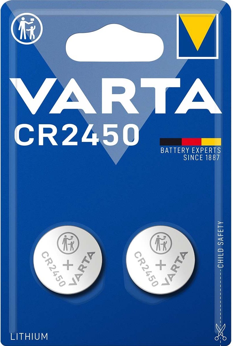 Varta CR2450 - 2 stuks