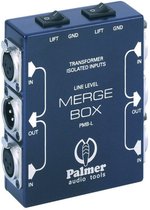 Palmer PMB-L Line Level  PMB-L Line Level Mergebox - Signaalsplitters