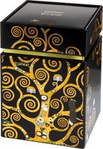 Goebel - Gustav Klimt | Theedoos De Levensboom | Metaal - 11cm - bewaardoos