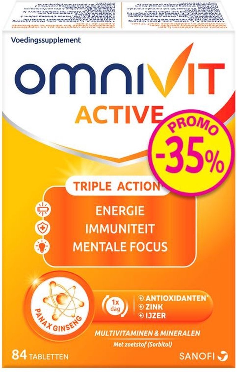 Omnivit Active 84 Tabletten