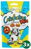 Catisfactions mix zalm/kaas 3x 60 gr