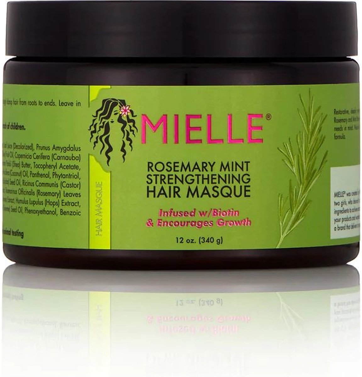 Mielle Organics Rosemary Mint Strengthening Hair Masque bol