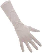 Handschoenen wit lang model