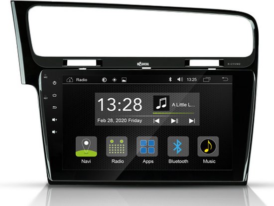 Radical R-C12VW2 – Autoradio - Pasklare radio VW Golf 7 - Android - BT- USB  - DAB+ | bol
