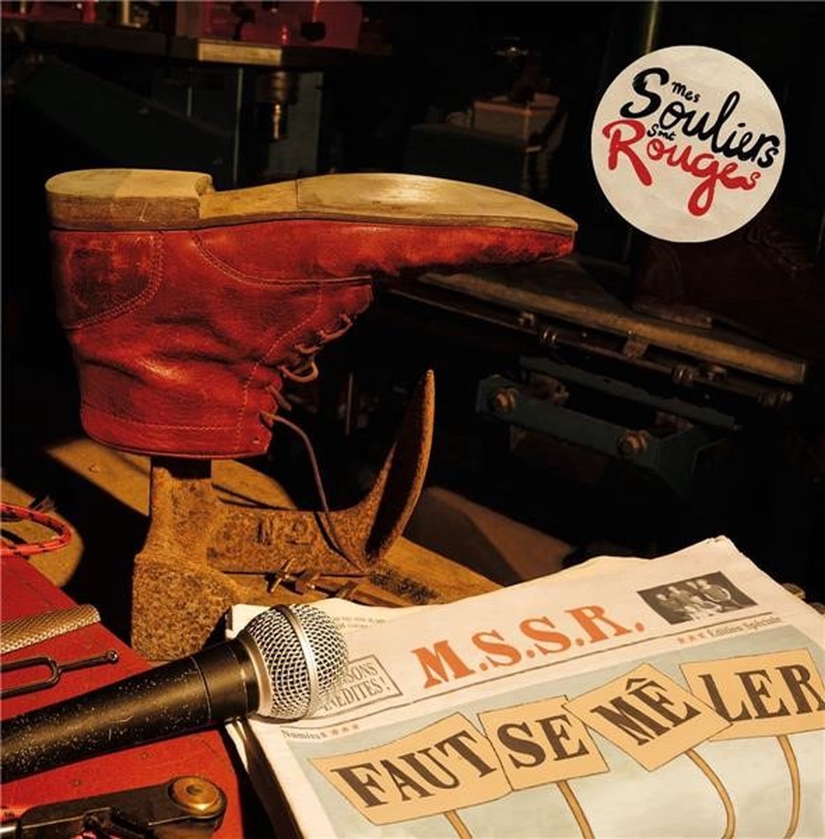 Mes Souliers Sont Rouges - Faut Se Mêler (CD)