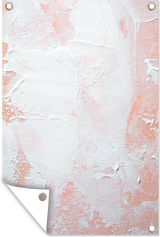 Décoration murale Peinture - Abstrait - Design - 120x180 cm - Poster jardin - Toile jardin - Poster extérieur