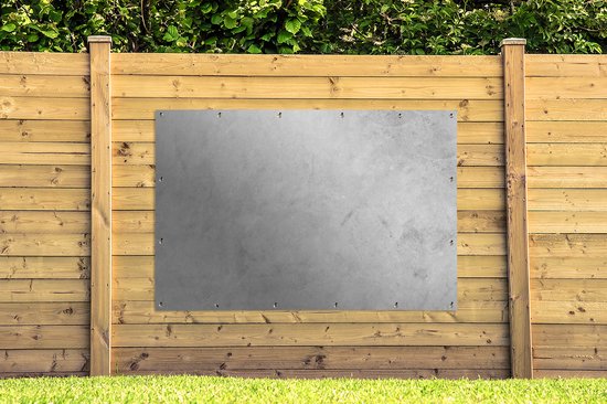 Muurdecoratie Marmer - Textuur - Grijs - Marmerlook - 180x120 cm - Tuinposter - Tuindoek - Buitenposter