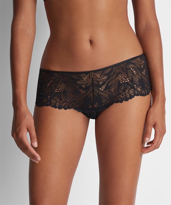 Aubade Shorty Flowermania Zwart 40 bol