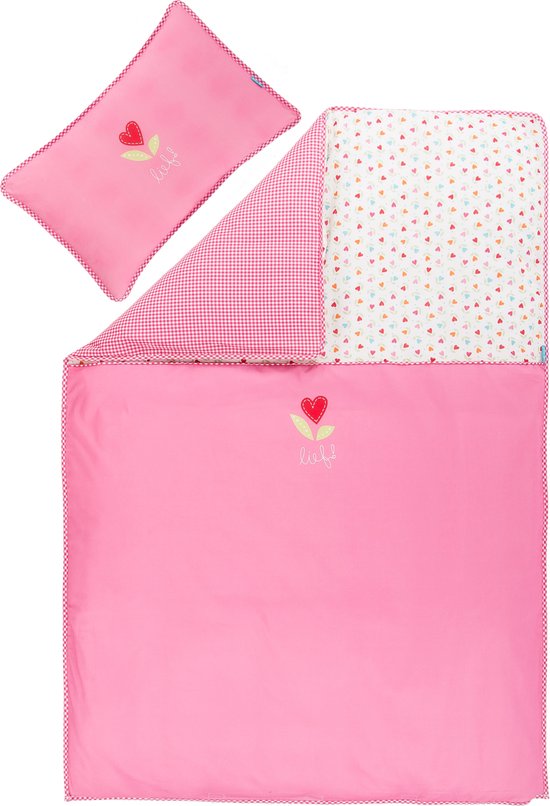 Meyco hydrofiele baby wieglaken 75x100 cm offwhite