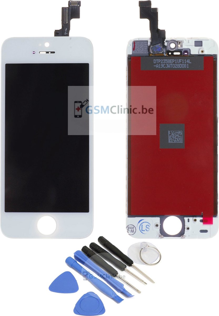 Voor Apple iPhone 5S / iPhone SE scherm origineel wit inclusief gereedschap
