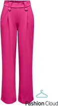 Only ONLSANIA BUTTON PANT - Very Berry Pink