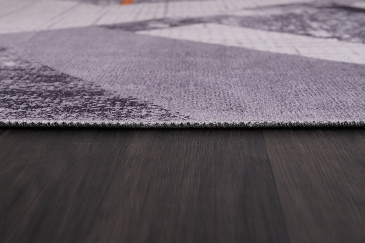 NETLINE HOME - Vloerkleed | Antislip | Wasbaar Tapijt voor Keuken, Slaapkamer, Hal, Woonkamer | Kindvriendelijke en Huisdiervriendelijke Vloerkleed | Oosters Designtapijt | Laagpolig (120X180