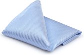 Zijde Pochet Lichtblauw - Suitable - Pochette – Heren - Unisex - 25x25 cm - Zijde | Geschenkverpakking
