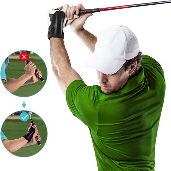 Golf Training Polssteun - Golf Swing Pols Hinge Trainer - Polssteun Band Swing Gebaar Uitlijning Trainingshulpmiddel van GOLF — afbeelding 2