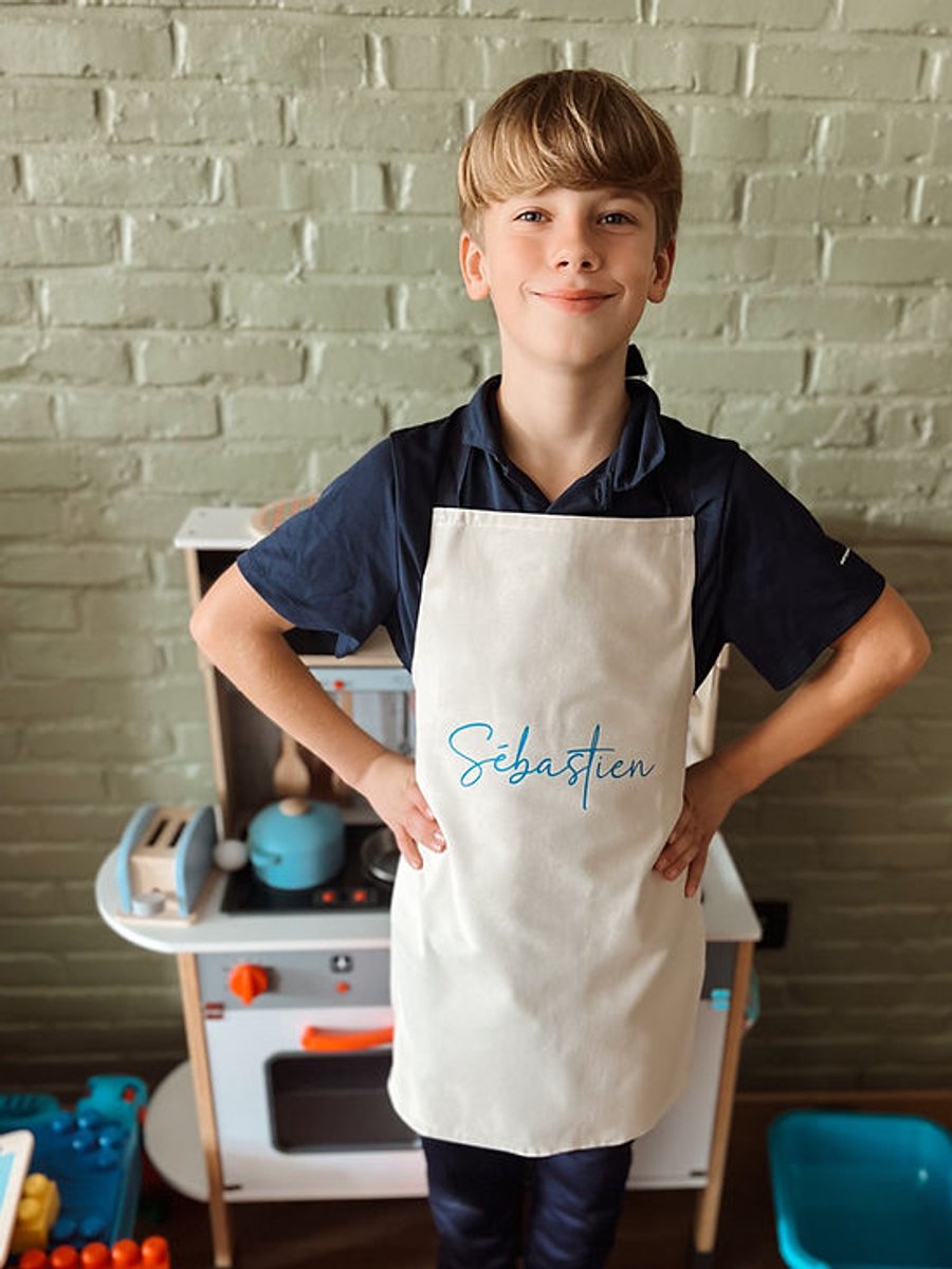 Kinderschort - 100% katoen - Fairtrade gecertificeerd - Verfschort
