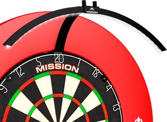 Mission Torus 100 Dartboard Led Lightning van Mission — afbeelding 3