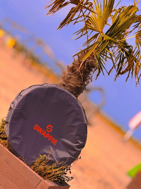 SWAPPIE - Mobiele Omkleedruimte - Pop-up Tent - 1-persoons - Blauw - Waterdicht van SWAPPIE — afbeelding 2