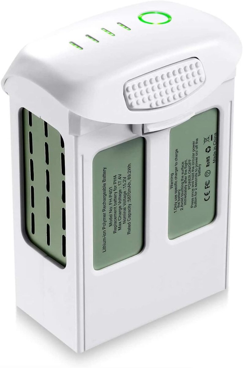 15.2V Li-polymer 5870mAh Batterij - DJI Phantom 4 Pro - Phantom 4 Pro V2.0 - Phantom 4 Advanced Drone Serie