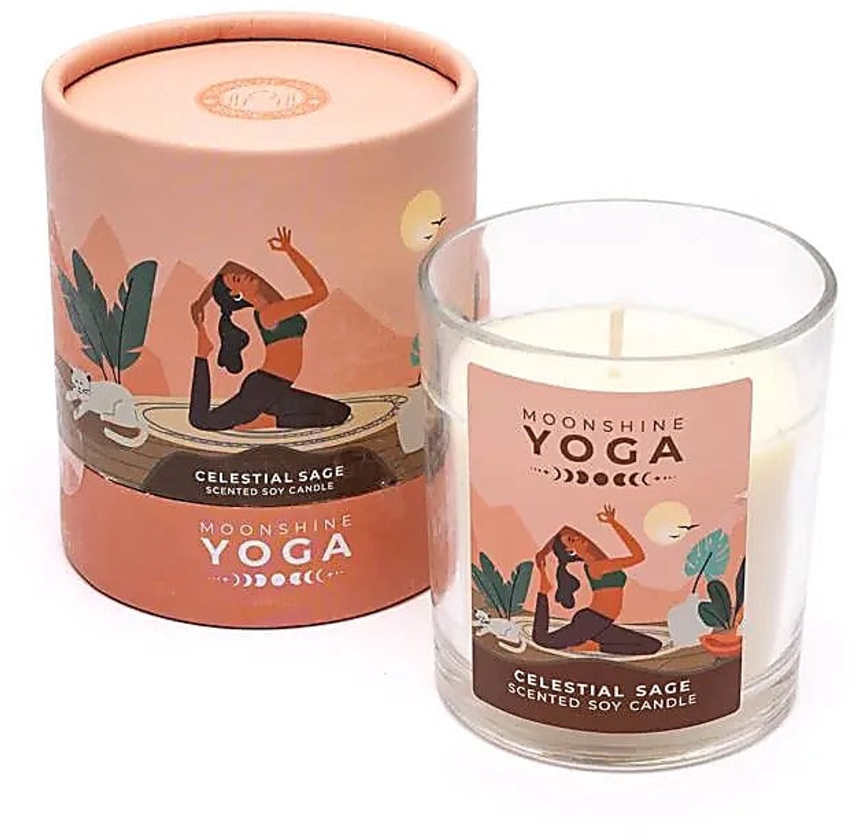 Song of India - Moonshine natuurlijke yoga kaars – Celestial Sage