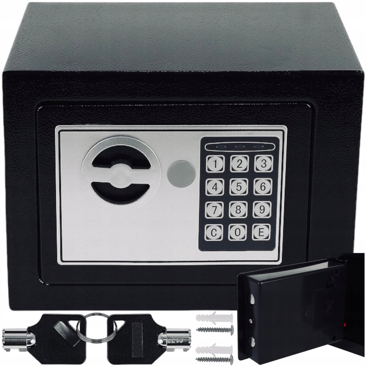 Elektronische Kassa XL met Code & Sleutel - Veilig Opbergen