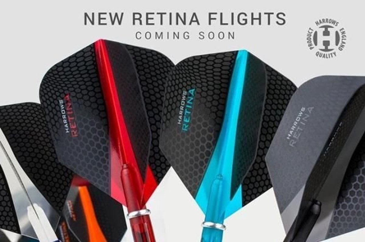 Harrows Retina Red - Dart Flights