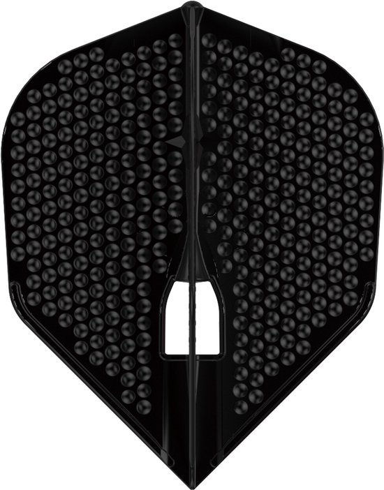 L Style Champagne Dart Flights Shape Dimple Zwart van L-Style — afbeelding 2