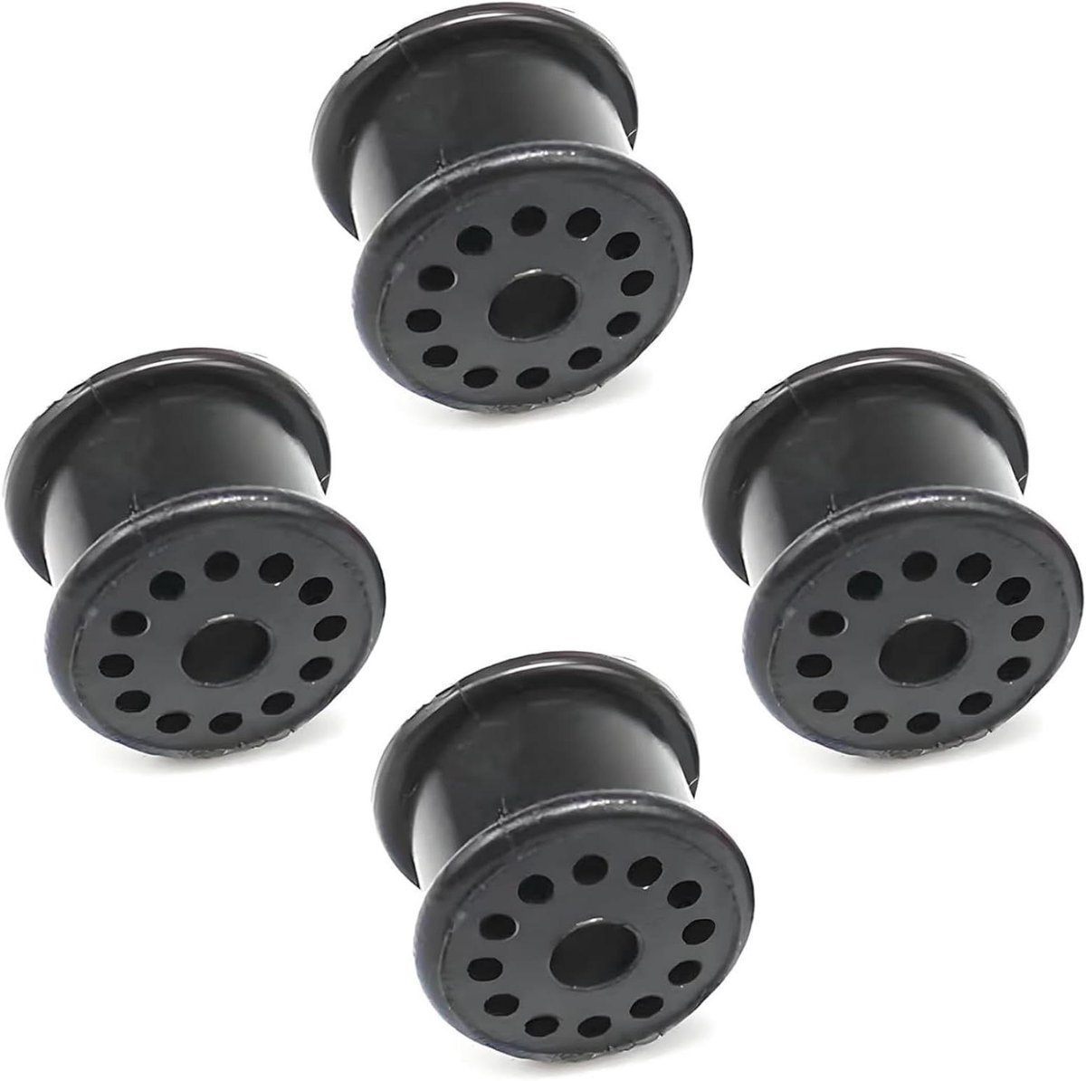 CSGoods - Schakelhendel afdichting set van 4 stuks voor Ford Fiesta en Focus auto - Rubberen manchet - Zwart