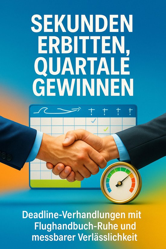 Sekunden erbitten, Quartale gewinnen - cover