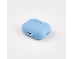 Hoesje voor de AirPods Pro 3 in de kleur Blauw - TCH - Beschermhoes - Siliconen - Case - Soft case