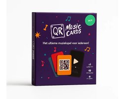 QR Music Cards - Mix editie - 150 kaartjes - Inclusief gratis app - Muziekspel - Kaartspel - Partyspel