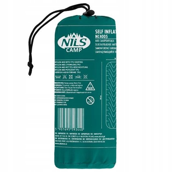 Nils Camp NC4005 Opblaasbare Kampeer-/Reismat - Compact en duurzaam van NILS CAMP — afbeelding 4