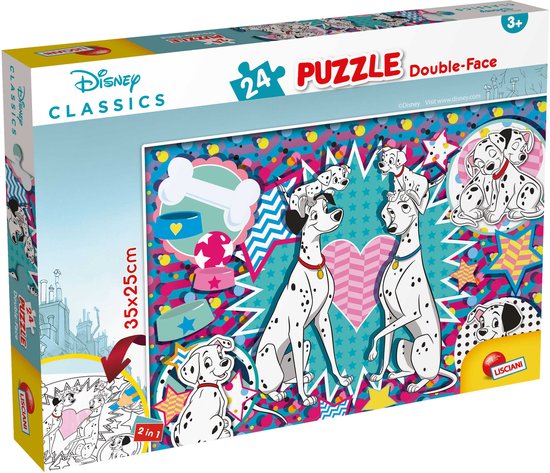 Lisciani - Puzzel - Disney 101 Dalmatiërs - 24 Stuks