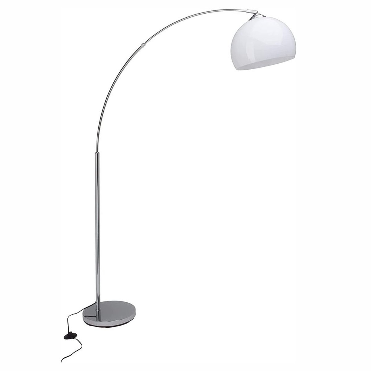 RWB® Booglamp - Woonkamer Booglamp - Eetkamer Booglamp - 166x120 - Glazen Kap