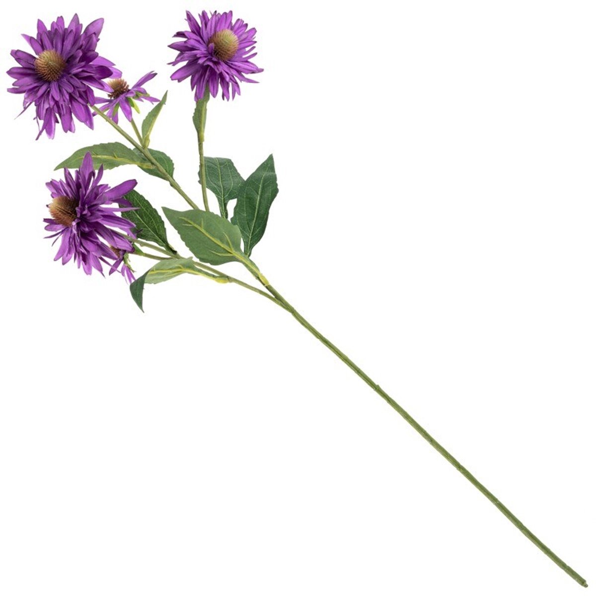 homebound by ky Kunstbloem chrysant 73cm paars