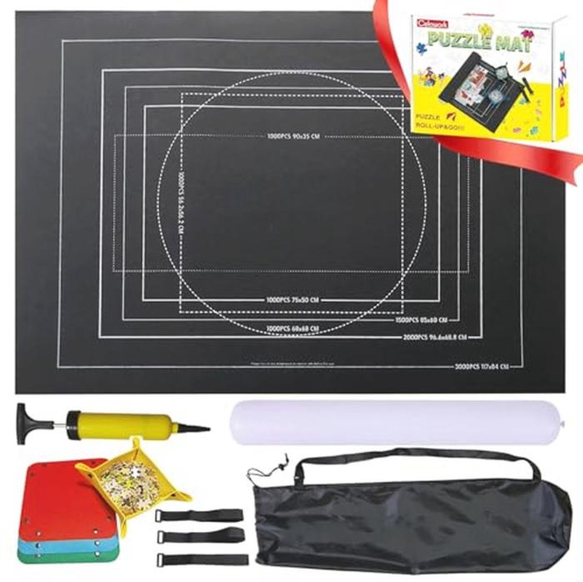 Puzzelmat voor het opbergen van puzzels tot 3000 stukjes
