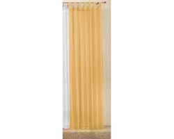 Transparant Voile Gordijn - Effen Kleur - 245x140 cm - Diverse Kleuren Beschikbaar