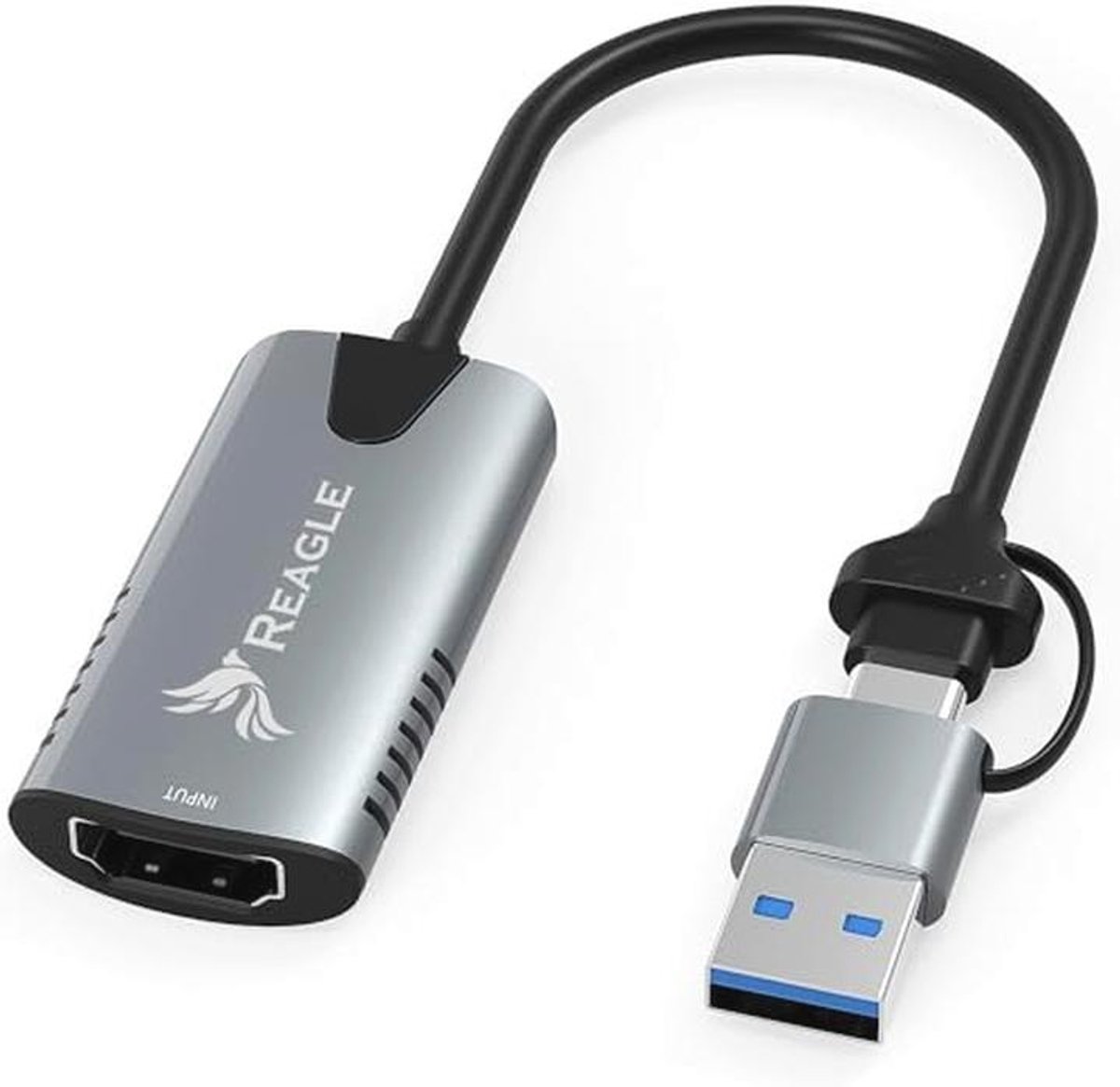 Video Grabber HDMI USB 2-in-1 Capture Card 4K 30Hz FullHD 60Hz
