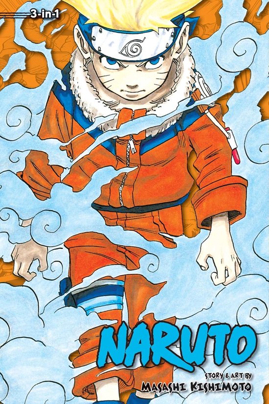 Naruto (3-in-1 Edition), Vol. 1 - cover
