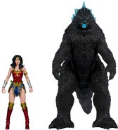 McFarlane Toys DC Justice League Monsterverse DC Multiverse Action Figuur 2-Pack Wonder Woman Vs. Atomic Blast Godzilla 18 cm Action Figuur