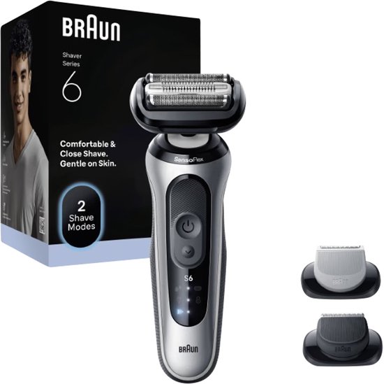 Braun Series 6 62-S1650S Zilver