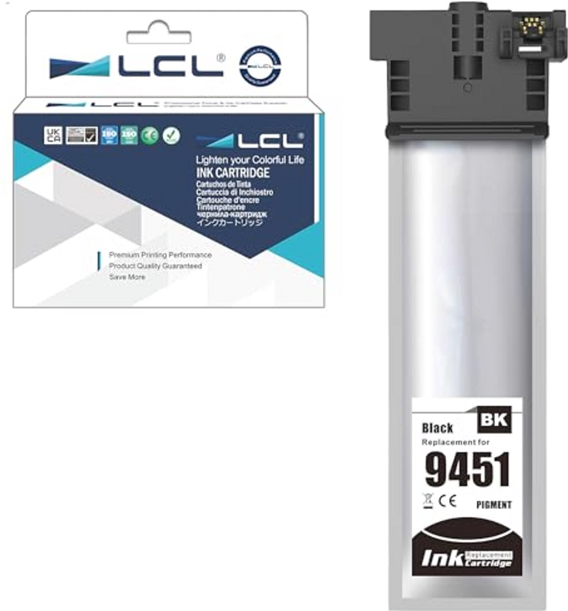 Compatibele inktcartridge T9451 - Zwart voor WF-C5210, WF-C5290 en meer