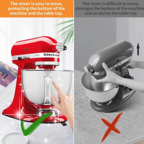Keukenaccessoires Glijplank Onderlegger Mat voor Staande Mixers van Merkloos — afbeelding 5