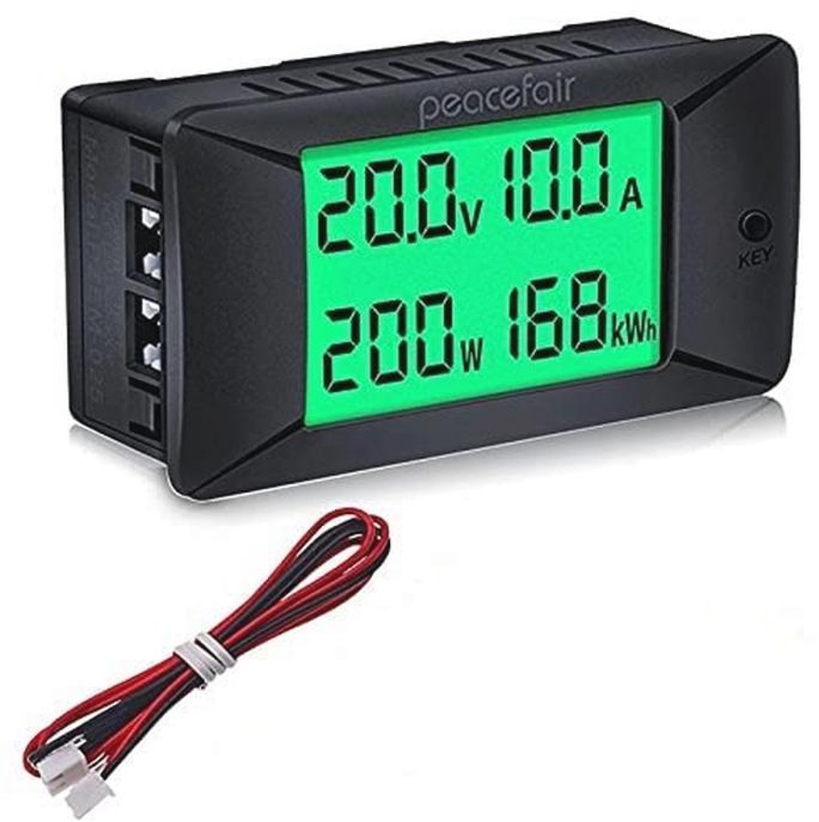 Digitale Ampèremeter en Voltmeter - Accutester 0~300V/300A, Energie- en Vermogensmeter