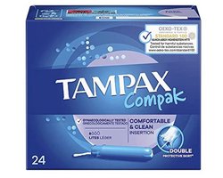 Compaq Lites Tampons - 24 Stuks - Verpakking voor Comfort en Bescherming